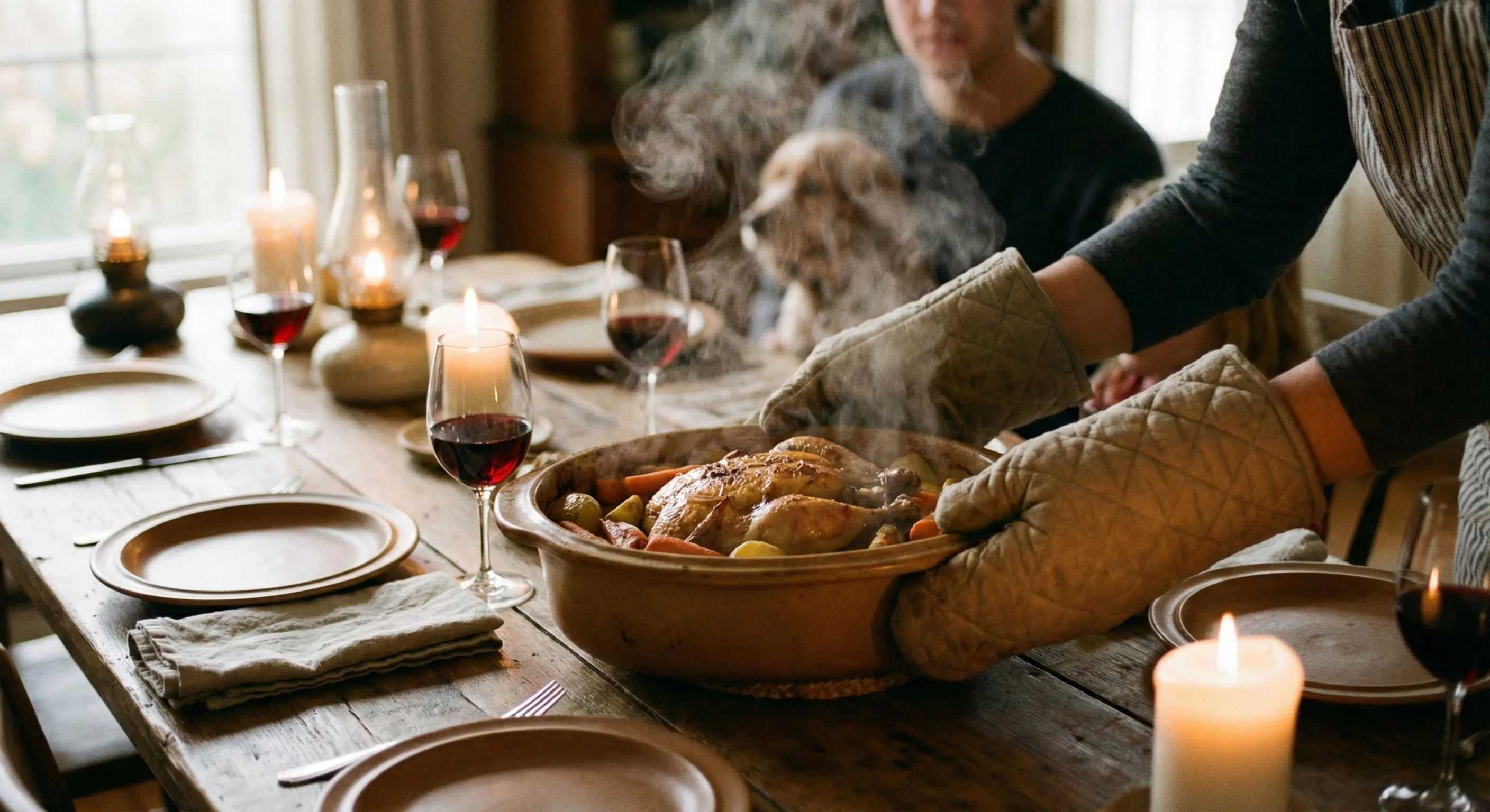 A potter's studio showing the raw process of creating durable stoneware.