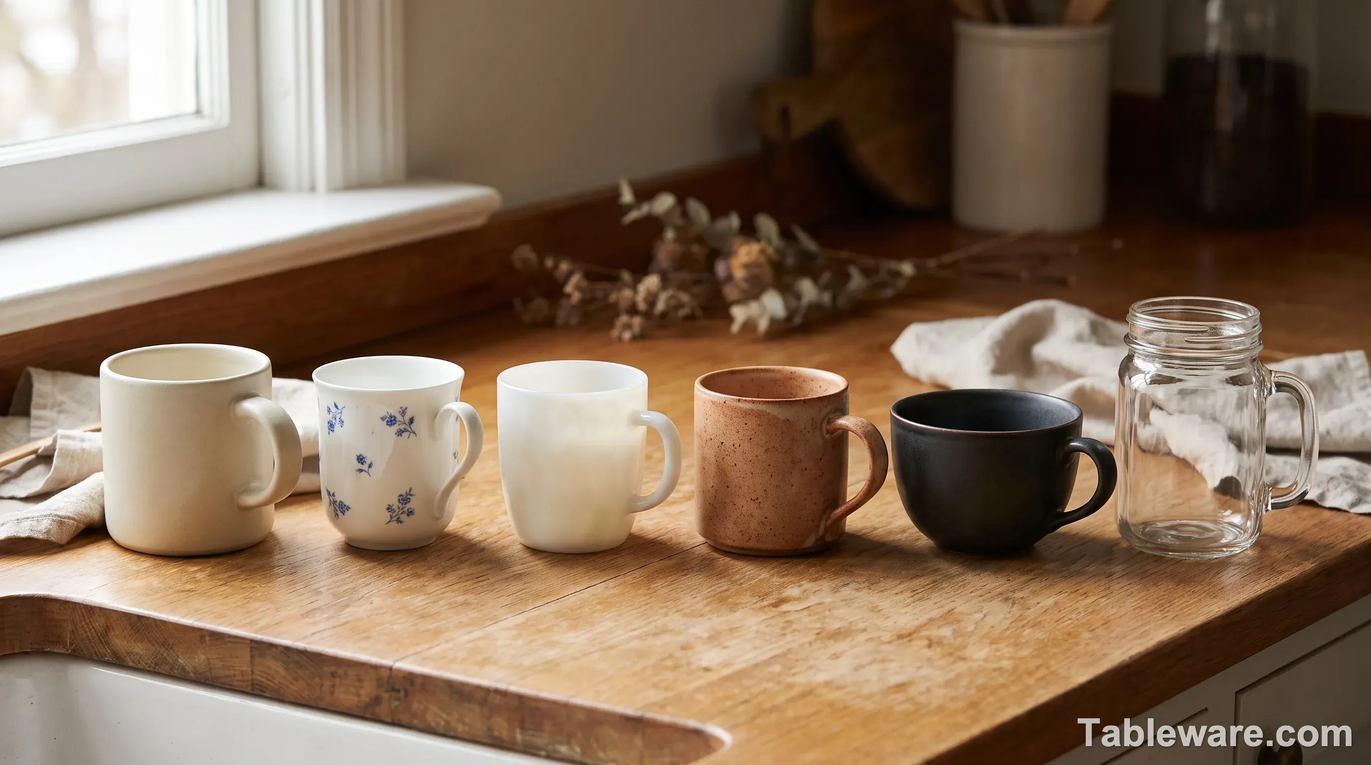 6 Coffee Mugs Tested: Real Capacity, Heat, Durability